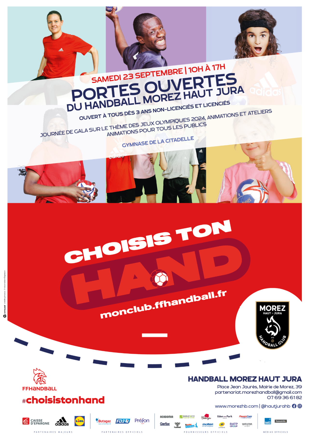 JO Paris 2024 Journée de Handball Portes Ouvertes