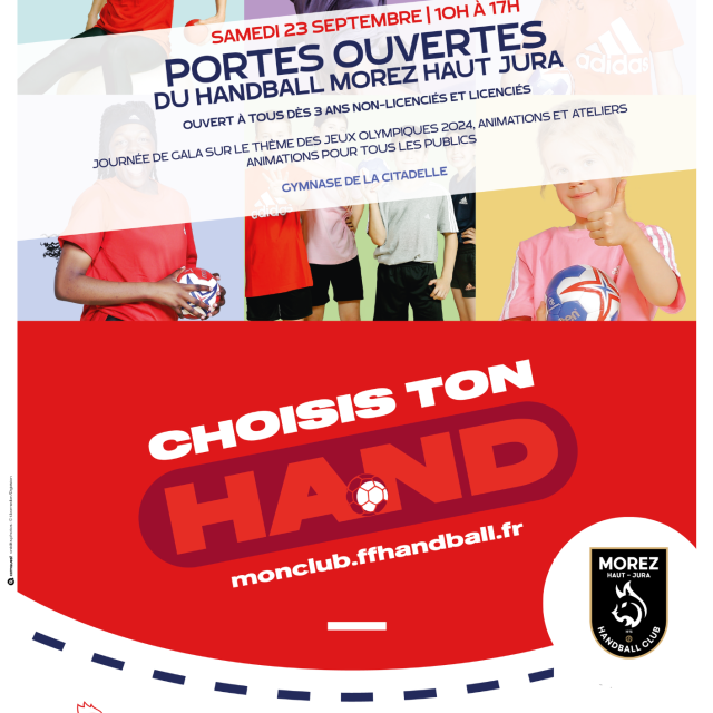JO Paris 2024 Journée de Handball Portes Ouvertes